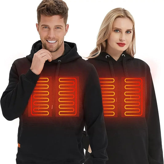 Heated sweatshirt